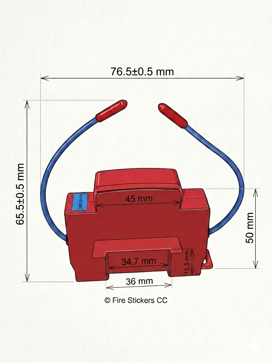 DB Fire Stop – Automatic Aerosol Fire Extinguisher for Electrical DB Boards